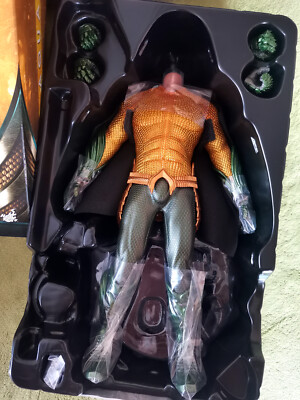 Hottoys HT 1/6 MMS518 Aquaman Body Action Figure 2.0 Battle Outfits Hands New