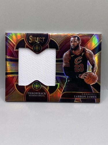 2023-24 Panini Select LeBron James /49 GAME WORN PATCH