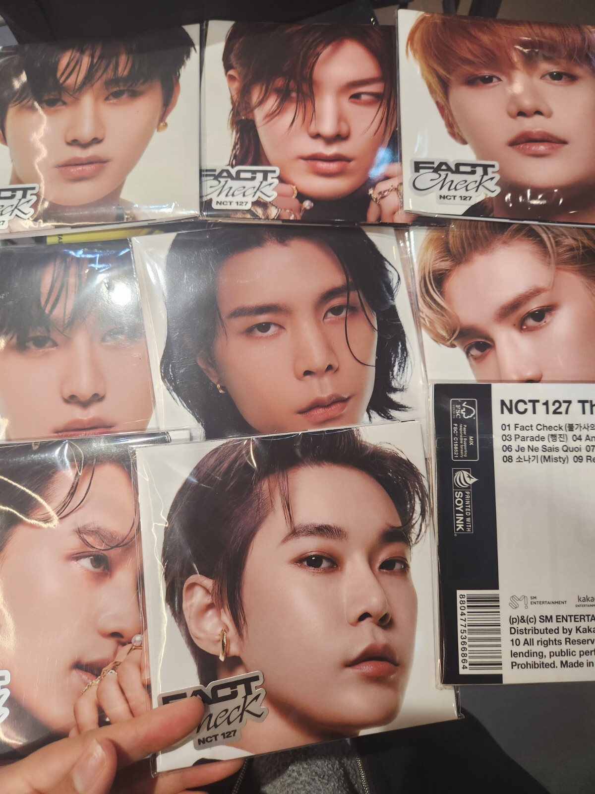 NCT127 不可思議 [THE 5th Album 'Fact Check'] EXHIBIT VER | eBay