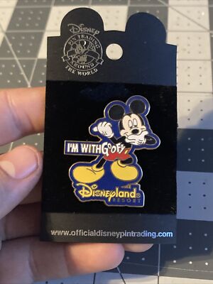 Disneyland Resort I m With Goofy Pin NEW Rare 2004 Variant 