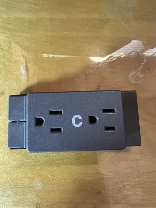 Herman Miller Ethospace "C" X1311.C Cubicle Electrical Outlet 3/4 Circuit System