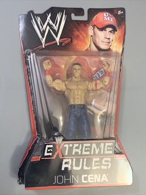 WWE Mattel John Cena 2011 Extreme Rules Action Figure Wrestling NEW MOC