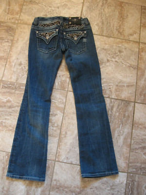Miss Me 27  Boot Cut Jeans Women's Blue JP500-16R24 JEANS