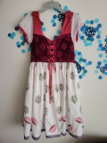 Pre-owned Disney Dress Shop Her Universe Haunted Mansion Tightrope Walker 2 Piece Xl In Multicolor