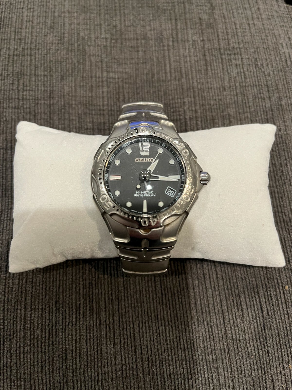 Seiko Auto Relay Stainless Steel Watch 5J22 Limited Edition