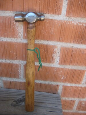 1940s Vintage 8 oz. Head Size ** BILLINGS *** Fine Small Ball Peen Hammer USA