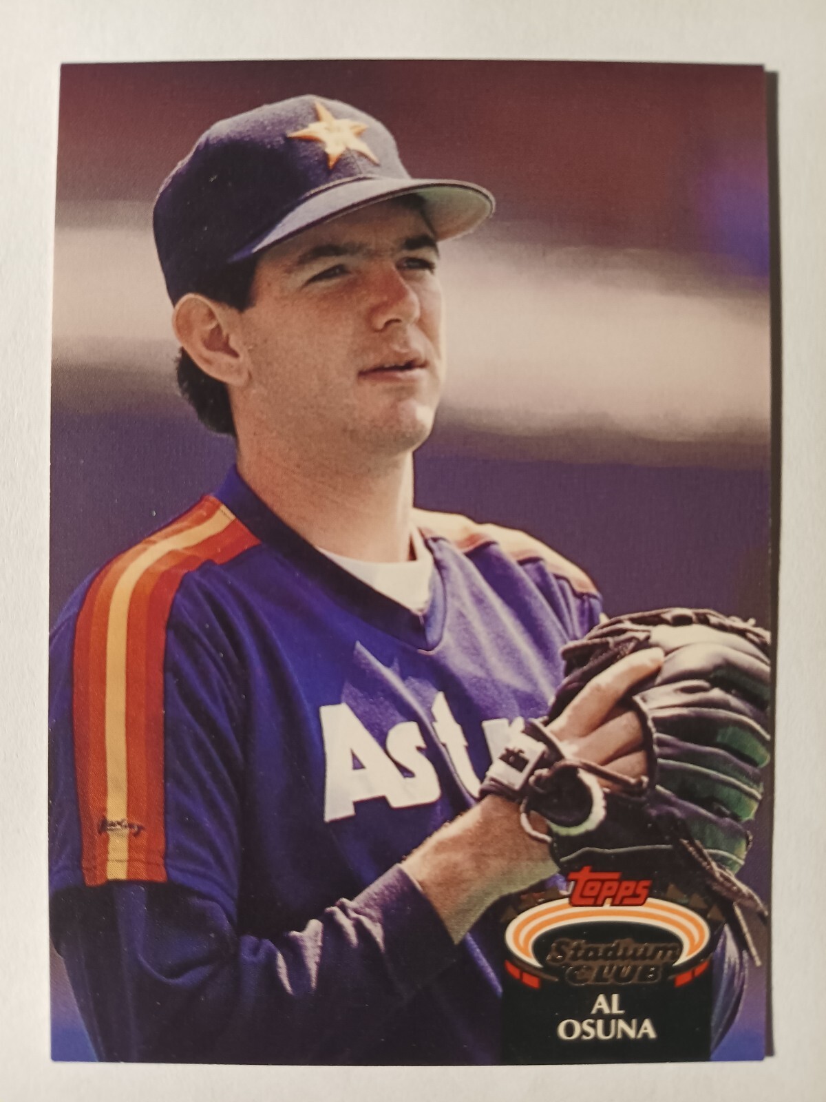 AL OSUNA HOUSTON ASTROS 1992 TOPPS STADIUM CLUB BASEBALL
