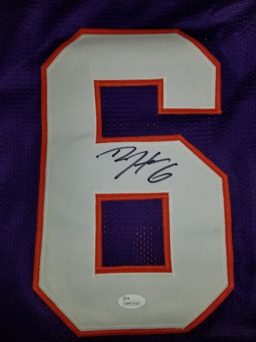 Deandre Hopkins Autographed Clemson Football Jersey JSA
