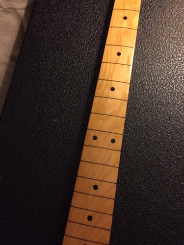 Original 1973 Fender Precision Bass Neck Fretless Conversion Very Nice Condition
