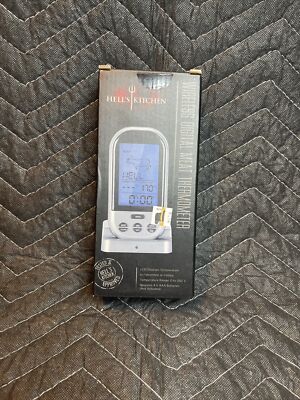 Hells Kitchen Digital Wireless Meat Thermometer NEW BBQ Grilling Gordon Ramsey