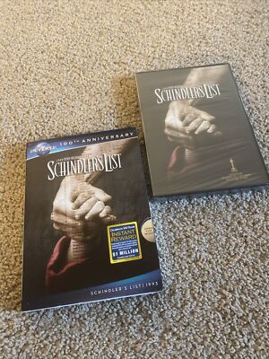 Schindlers List OOP Slipcover   1993 Widescreen 100th Anniversary Edition New