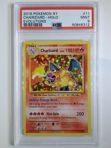 Charizard 2016 XY: Evolutions Holo #011/108 Price Guide - Sports