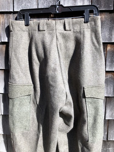 ORNKLADER Military Heavy Wool Cargo Pants Hunting Winter Fishing Pants 30 7