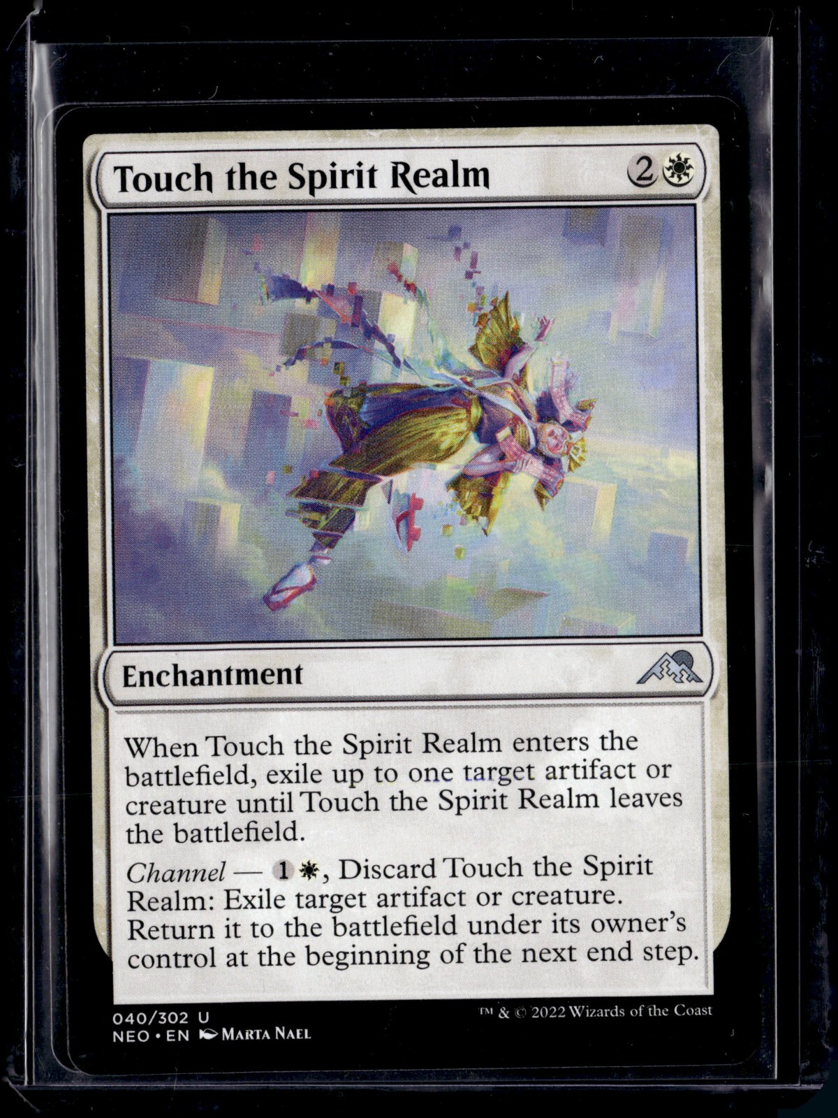 Touch The Spirit Realm - 40 - NEO - NM - MTG Magic the