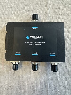 Wilson Electronics 3 Way 75 Ohm Splitter -4.8 (F-Female) 850035
