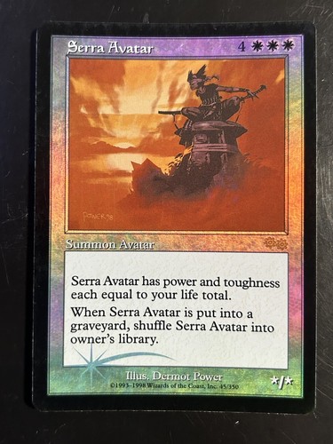 MTG foil セラのアバター/Serra Avatar 英)【Foil】セラのアバター / Serra Avatar【PRM】旧枠 ジュニア