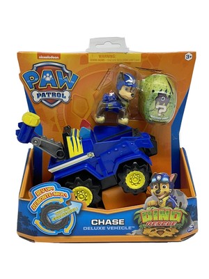 Nickelodeon Paw Patrol Chase Deluxe Vehicle - Dino Rescue