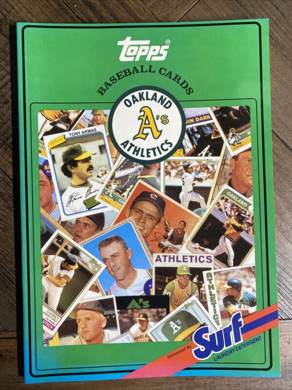 1988 Topps Baseball Book Oakland A
