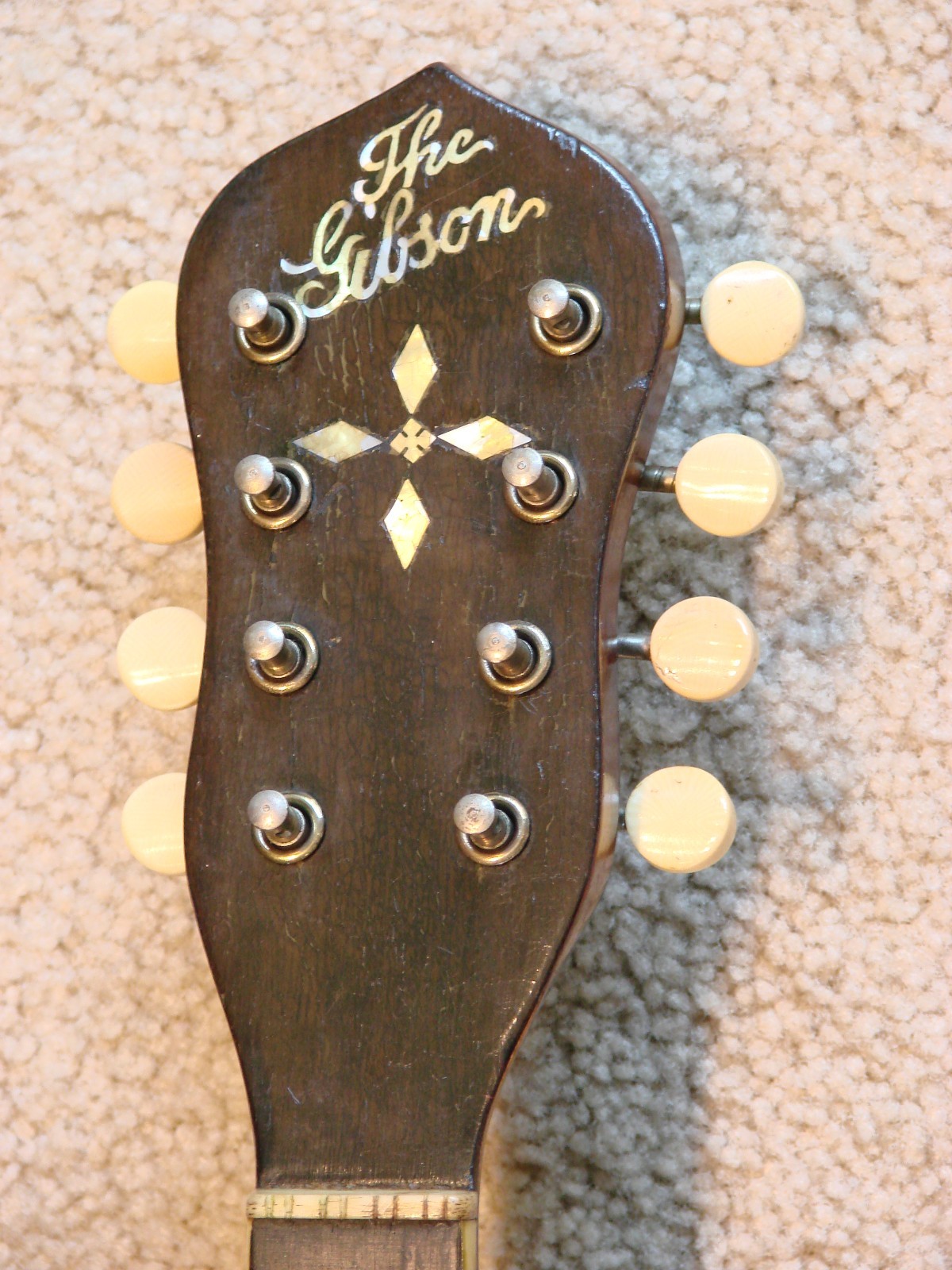 The Gibson Mandolin Banjo Banjolin MB Excellent Vintage Condition Rare #62