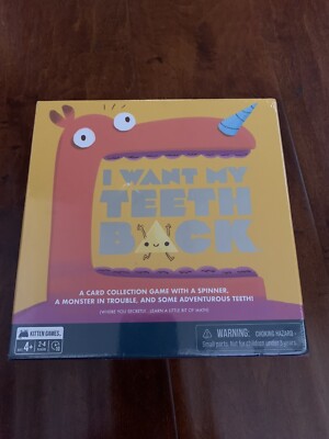 I Want My Teeth Back BRAND NEW