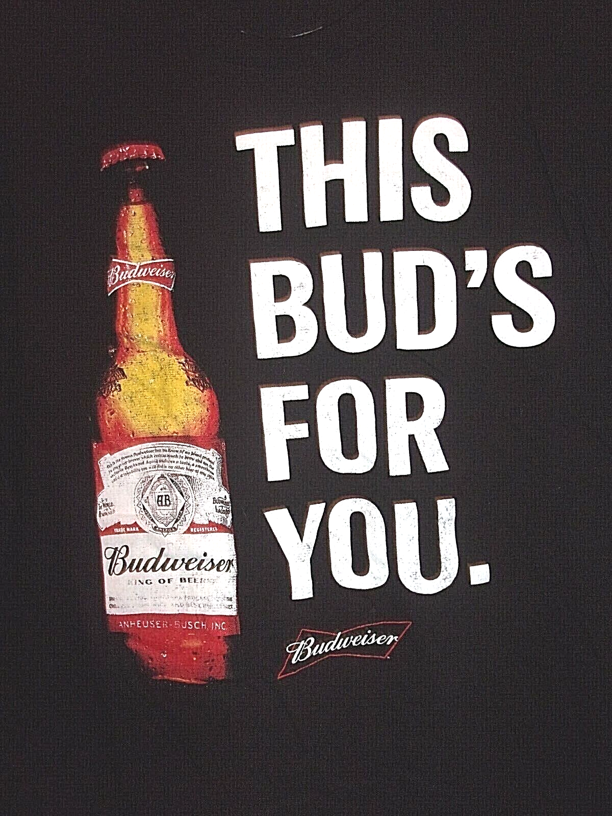 Budweiser アメリカンフットボールシャツ 44 Budweiser アメリカンフットボールシャツ 44 アメリカンフットボール