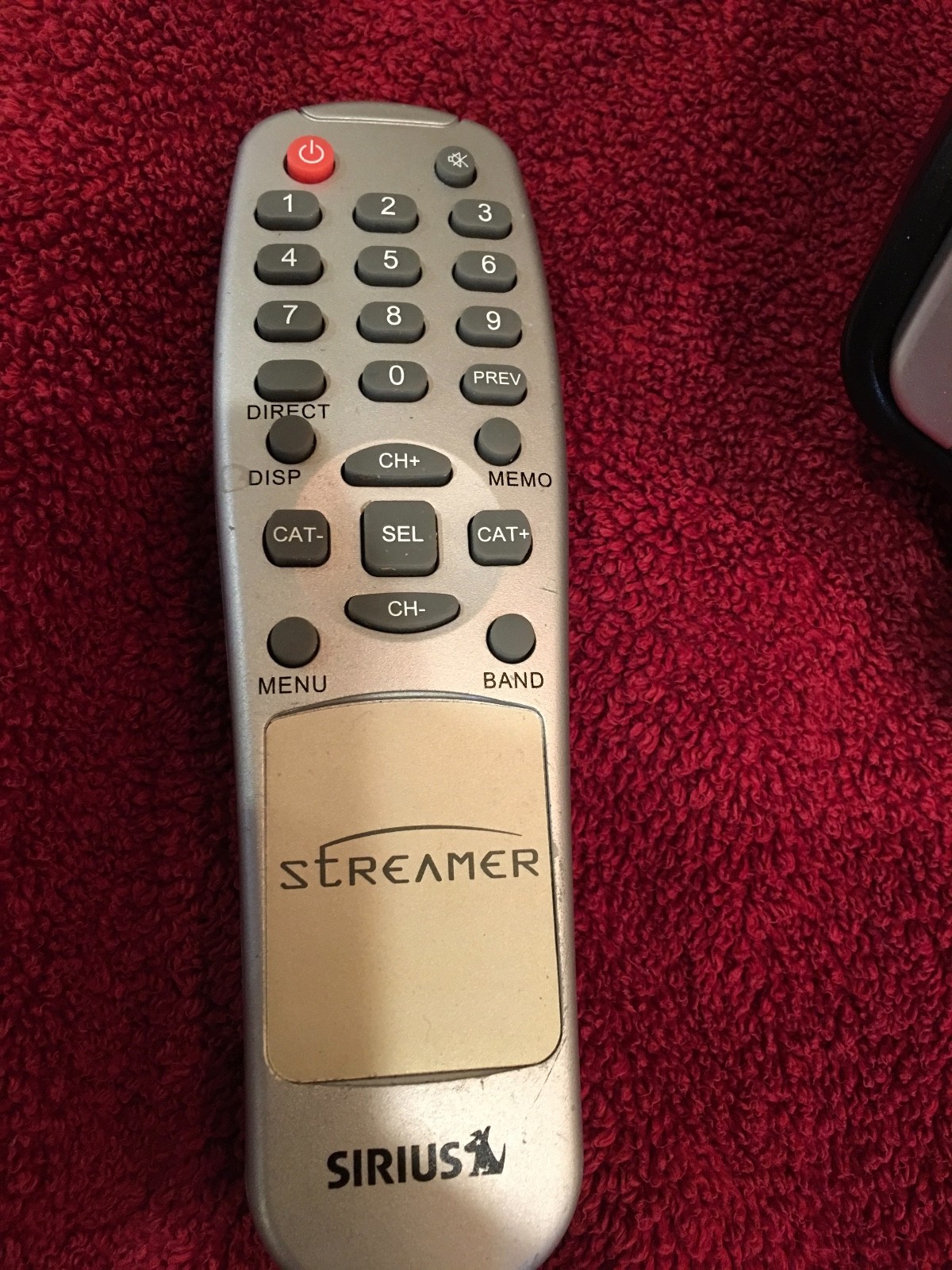 Sirius Streamer Radio With Remote