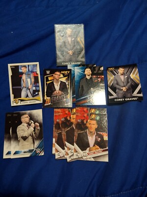 WWE COREY GRAVES CARD LOT INSERT 25/25
