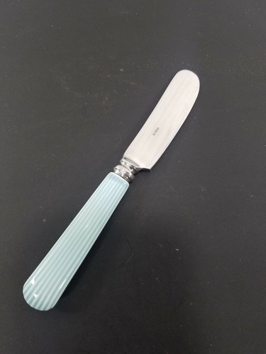 Williams-Sonoma Teal Porcelain Handle Spreader Butter Jelly