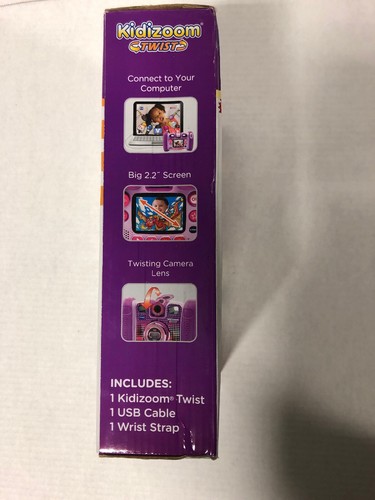 VTech Kidizoom Twist Connect Camera Purple ages 3-9 years