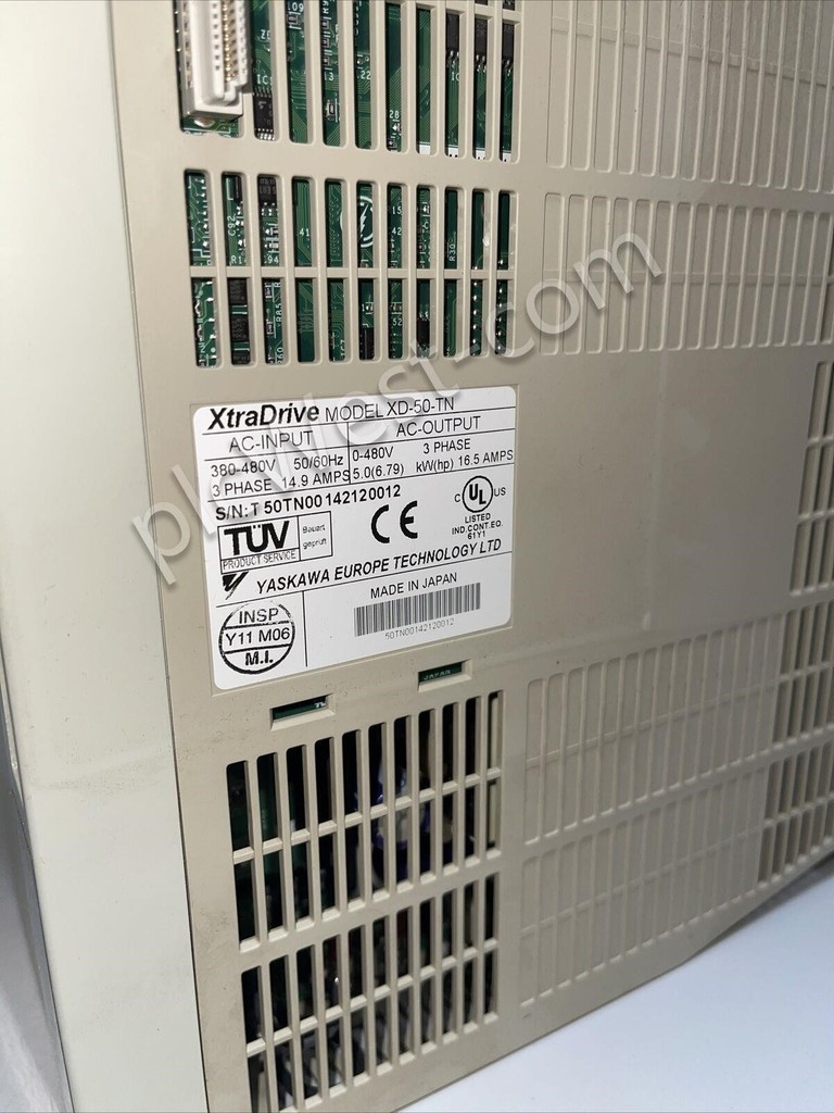 Yaskawa XtraDrive XD-50-TN V3.30 5KW INVERTER — 5