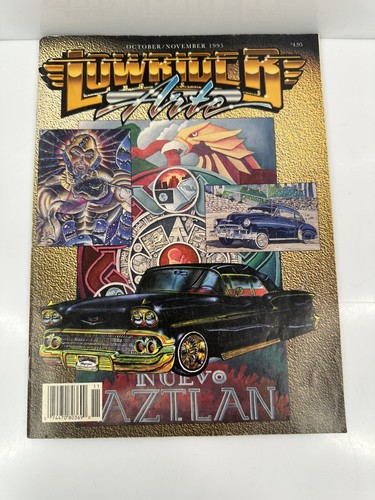 Rare Vintage October/November 1995 Lowrider Arte Magazine
