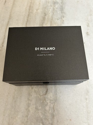 Pre-owned D1 Milano Polycarbon Sketch Watch 40.5mm White Paper