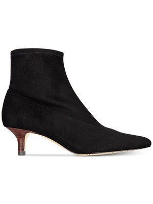 

BELLA VITA Женские черные ботильоны Stephanie Ii с острым носком на каблуке «кошка», размер 7,5 N, Черный, STEP2