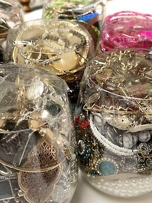 Vintage to Now Jewelry JAR Lot ~ ALL Wearable Jewelry No junk ~Treasure Hunt FUN