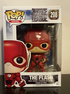 Funko Pop! Heroes DC Justice League The Flash #208 Vinyl Figure 