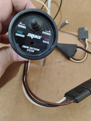 FireBoy 14790 Round Bezel Helm Display F/Engine Shutdown