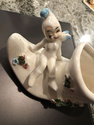 Kelvin Exclusives Japan Vintage Ferry Pixie Elf Sitting On Boot Christmas