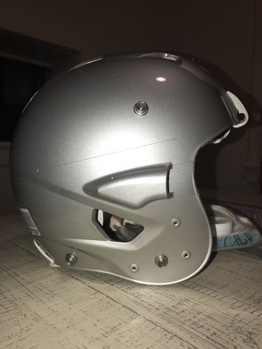 Schutt YOUTH ION 4D Football Helmet GREY Silver Metallic New Other Size Small