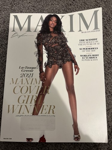 女性情報誌 Maxim US Magazine September/October 2021 女性情報