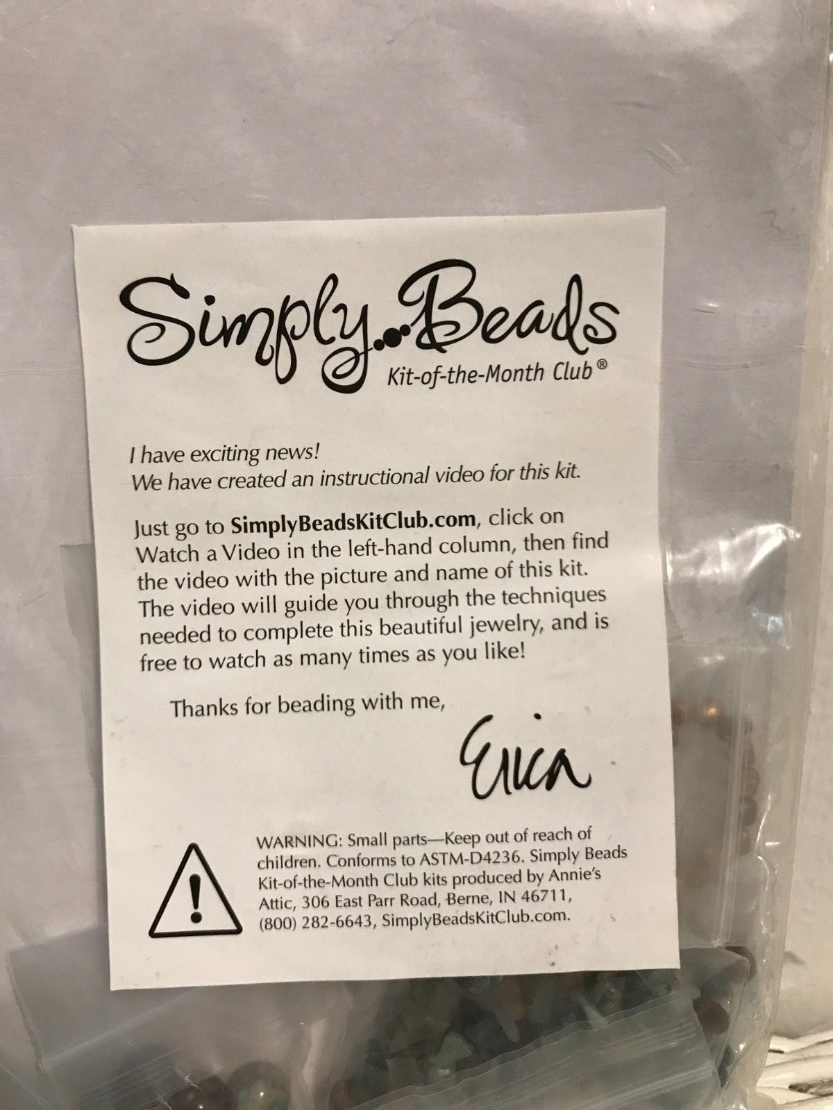 Simply Beads Kit of The Month Club / Indian Agate Coil