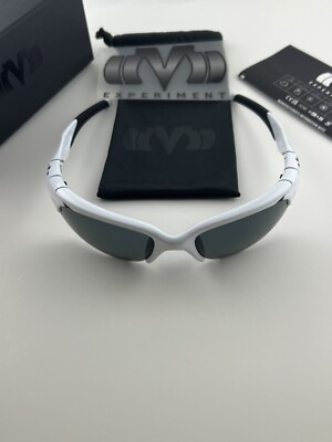 M-Experiment Gigawatt Gloss White/Black/Grey Polarized LE50 Serial# Jigawatt