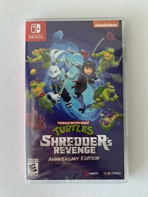 NEW Teenage Mutant Ninja Turtles Shredder's Revenge Anniversary Edition Switch