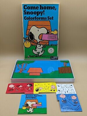 COME HOME SNOOPY Colorforms Set 1972 Reproduction Peanuts Charlie Brown Lucy NEW