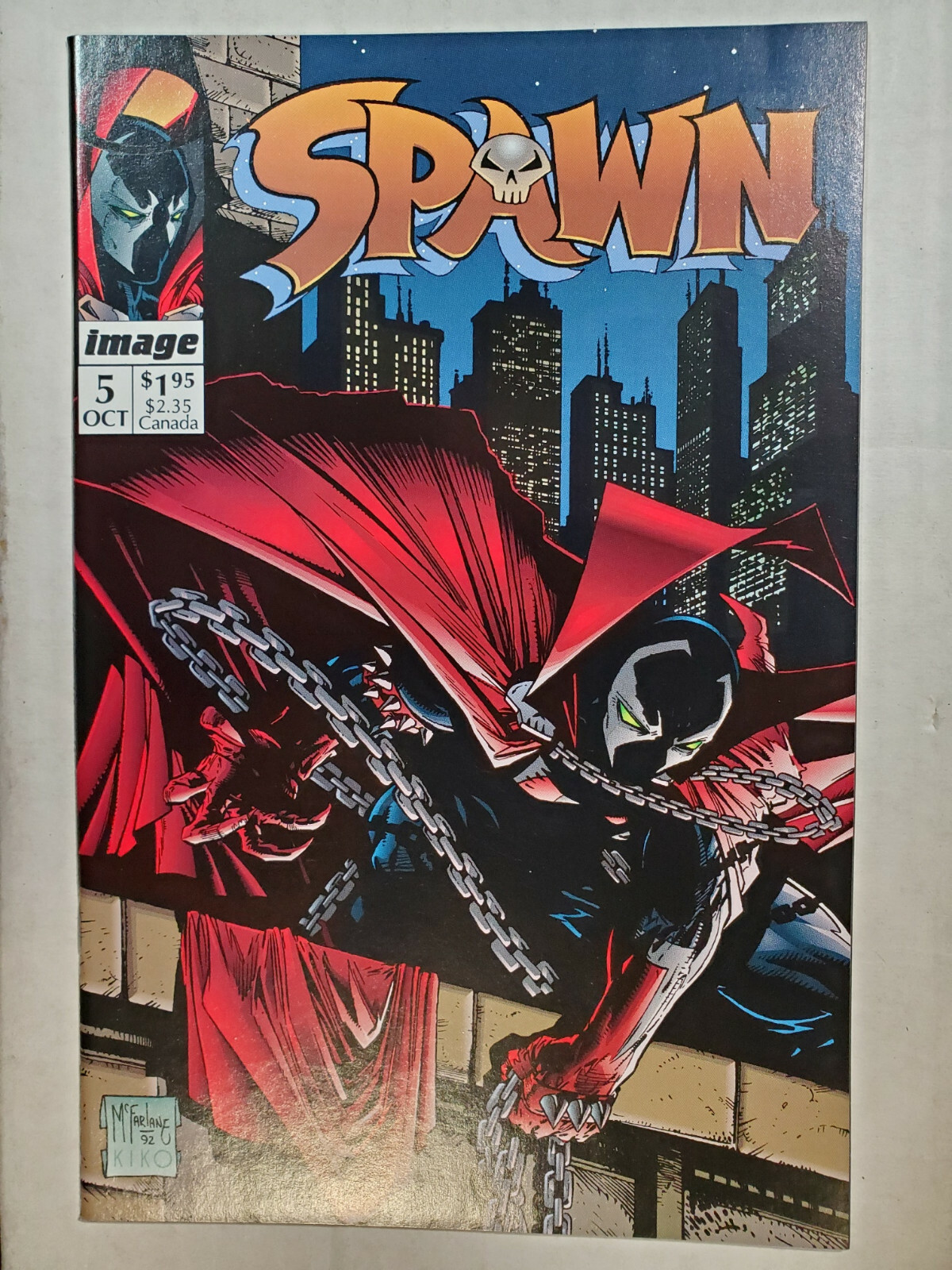 SPAWN # 5,Death Billy Kincaid,Spawnmobile,Todd McFarlane