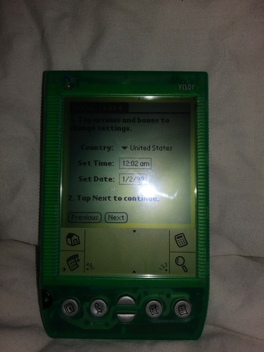 Handspring Visor Deluxe Huge Lot 2 PDAs Cases Docking Station Folding Keyboard