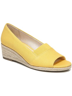 

Женские желтые эспадрильи на танкетке LIFE STRIDE Traction Sola без шнуровки 6,5 Вт, Желтый, H4768F2
