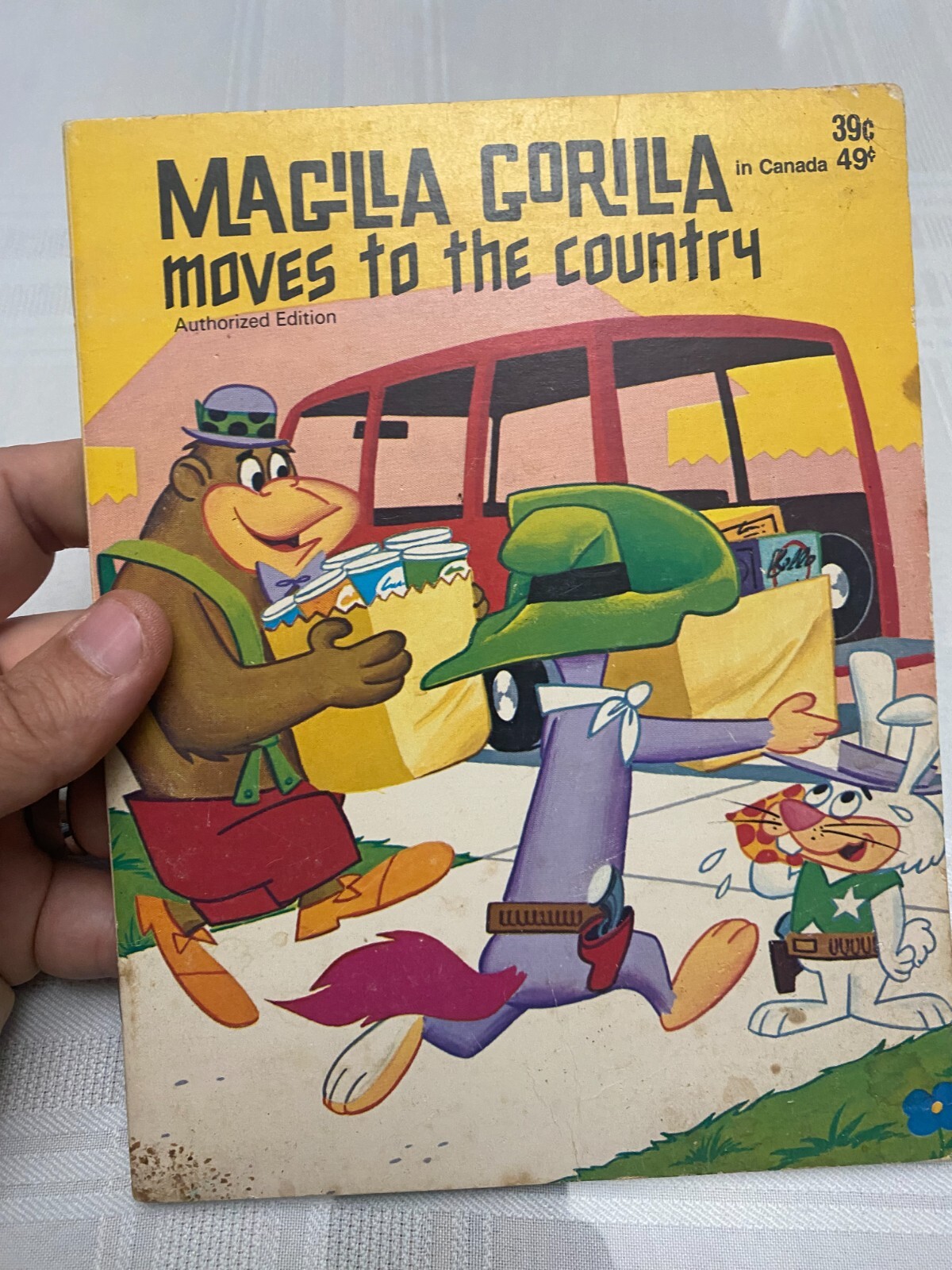 Magilla Gorilla Moves to the Country Vintage Hanna Barbera 1972