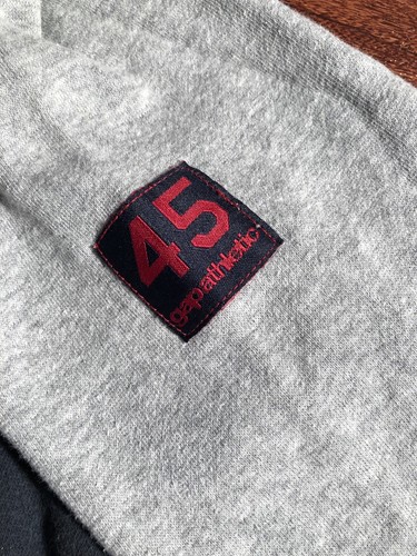 GAP Athletic Youth Boys Full Zip up Blue/Gray Sweater Size Large Regualr