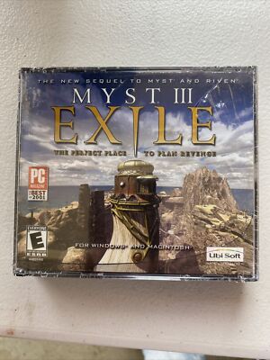MYST III Exile CD Game - NEW Shrinkwrapped - PC Game