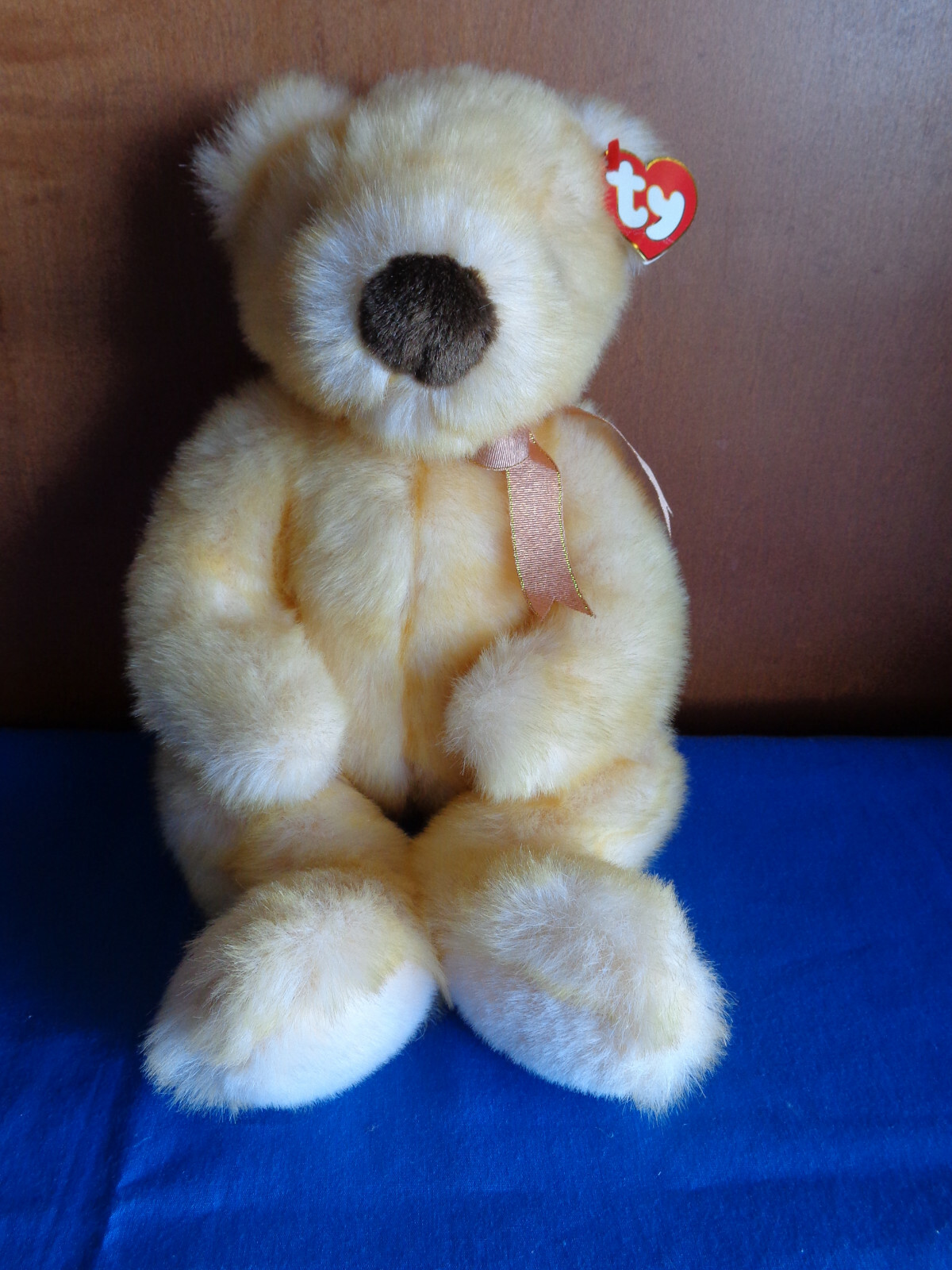 Butterbeary Bear Ty Beanie Babies Inc ©1999 Original tag attached VG condition